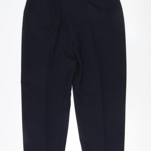 Bonmarché Women's Black Pleated Trousers Size 18