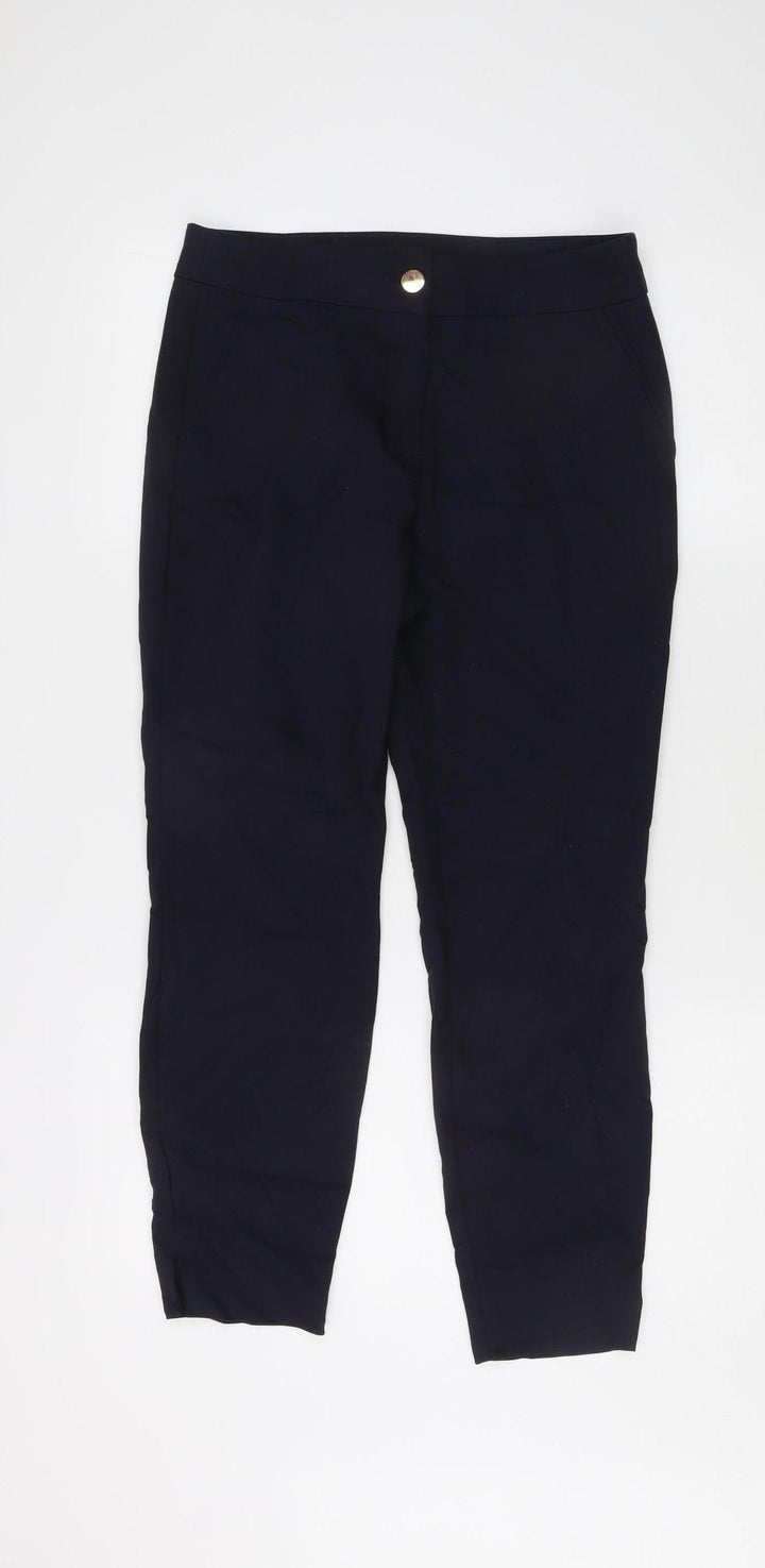 Et Vous Women's Cropped Black Trousers Size 10