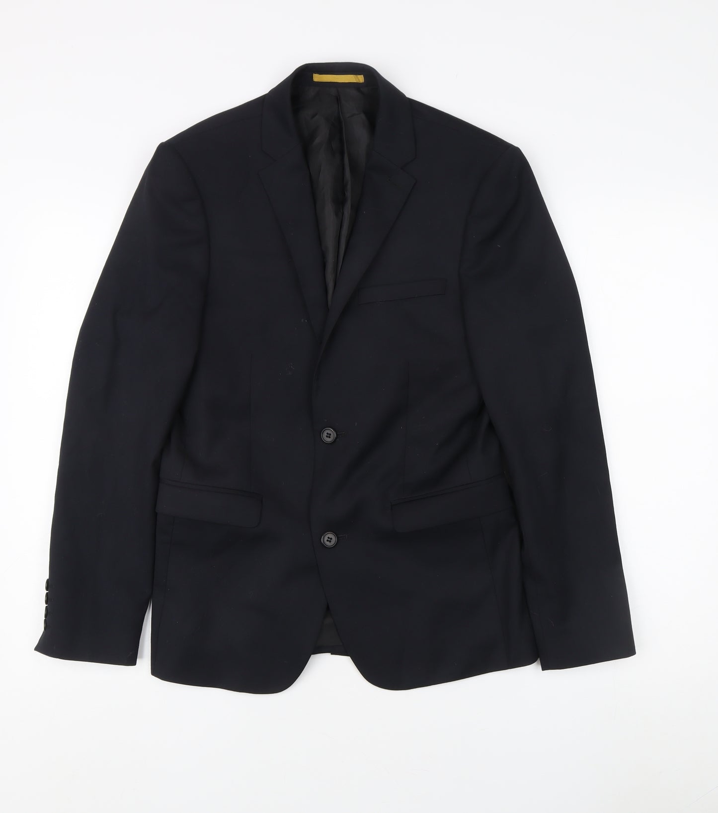 One Six5ive Men's Black Slim Blazer Jacket Size 36 Slim