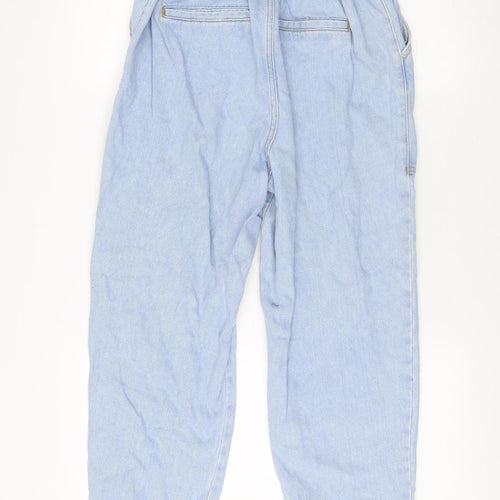 River Island Women's Blue Wide-Leg Jeans Size 12
