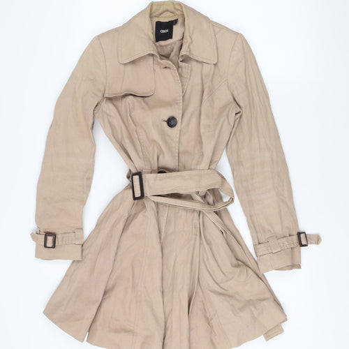 ASOS Women's Beige Trench Coat Size 8