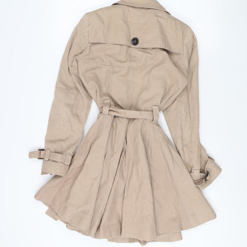 ASOS Women's Beige Trench Coat Size 8