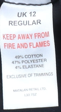 Et Vous Women's Black Trousers Size 12