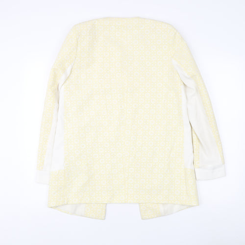 Milla Women Ivory Long Jacket Size 8