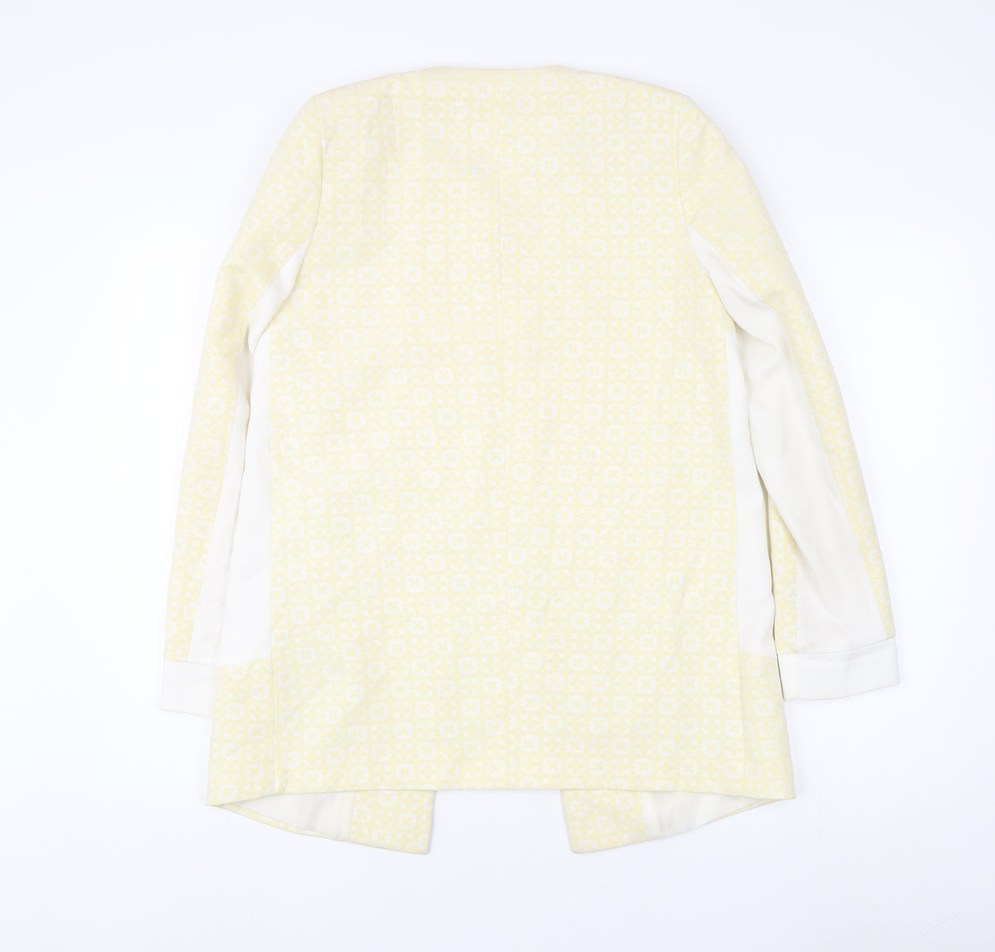 Milla Women Ivory Long Jacket Size 8