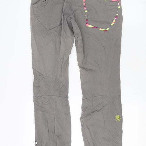 Heart of Stone Grey Women's Trousers, Size 10