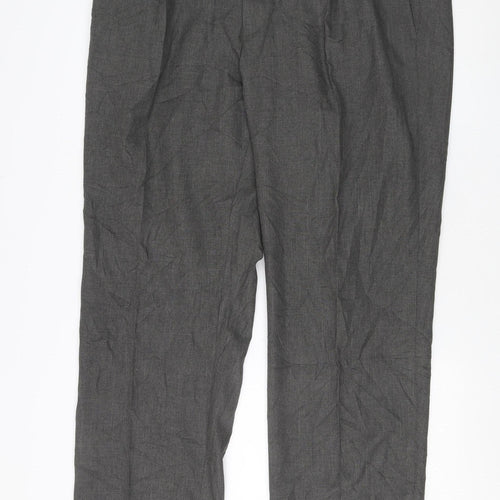Marks and Spencer Men's Grey Trousers, Size 42