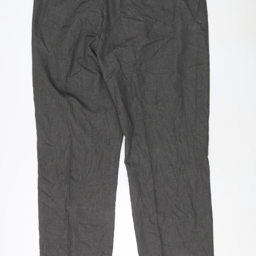 Marks and Spencer Men's Grey Trousers, Size 42