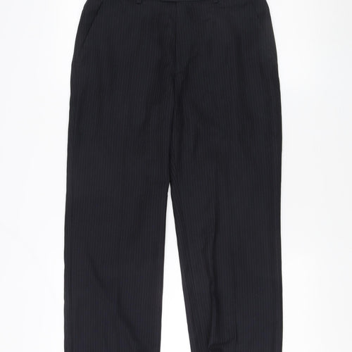 STVDIO Men's Black Dress Pants 30in Waist Formal Trousers