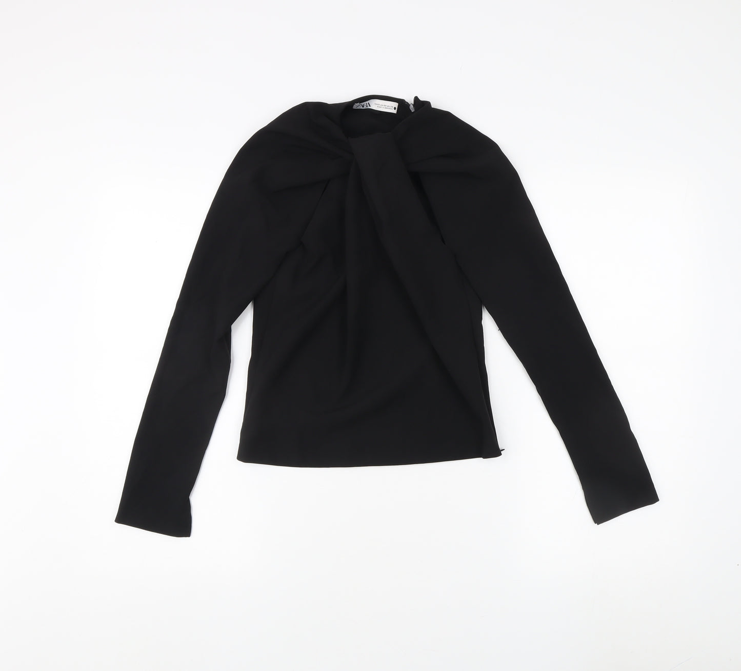 Zara Women's Black XS Long Sleeve Top