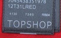 Tee and Cake Red Unisex Graphic T-Shirt, Size 10, Casual