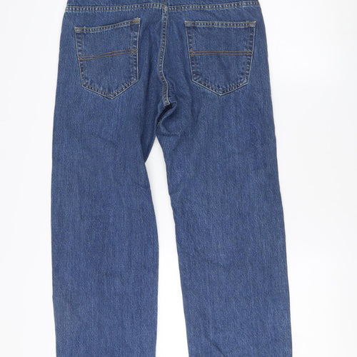 Forge Men's Blue Straight Jeans XS 32 Waist