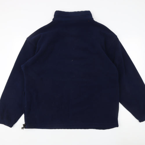 J. America Men's Blue XL Fleece Sweatshirt