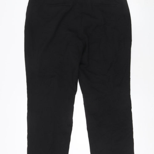 Brax Men's Black Straight Trousers Size 18
