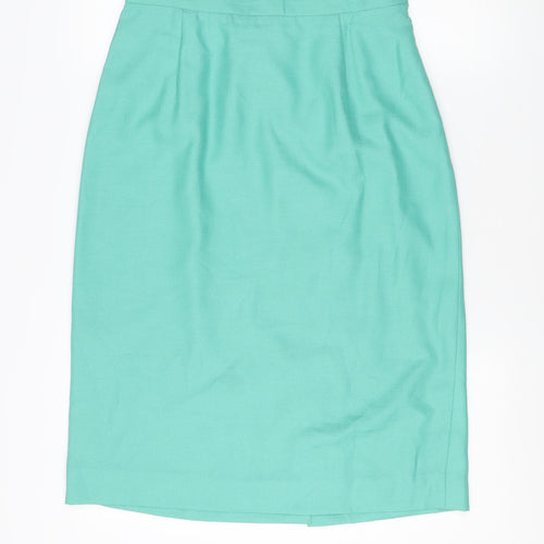 Franco Di Tardo Women's Green Pencil Skirt, Size 14