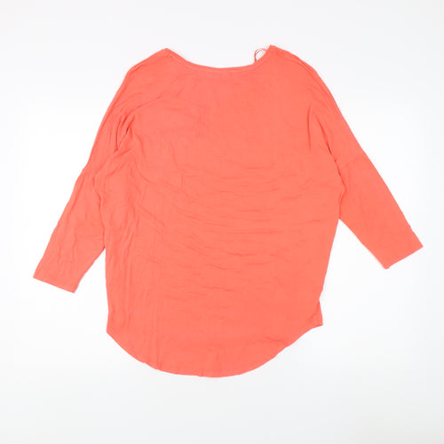 Select Women's Orange Long Sleeve Top, Size 10