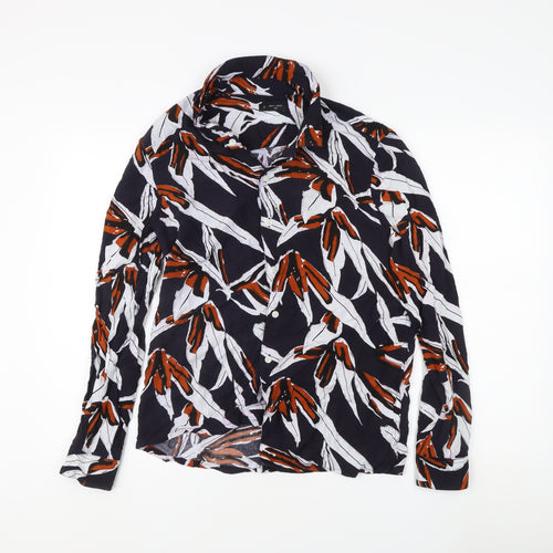 New Look Men's Multicoloured Floral Shirt, Size S