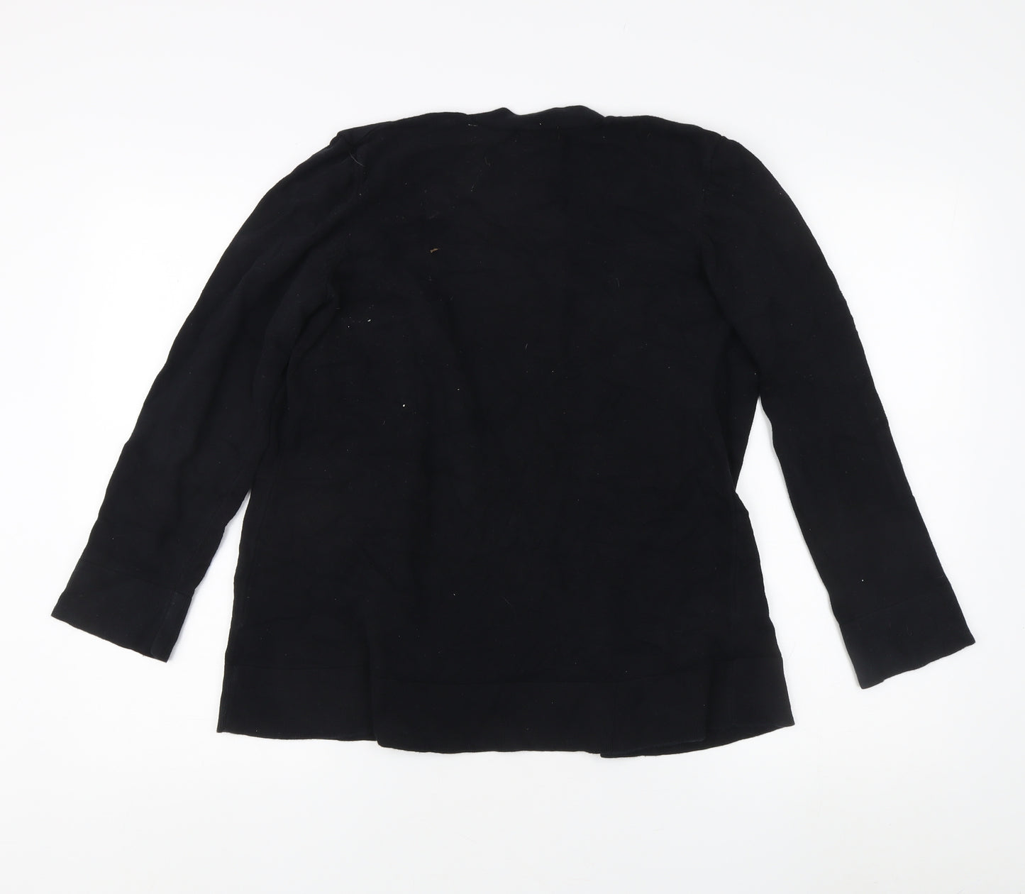 Cashel Women's Black Long Sleeve Cardigan Size L