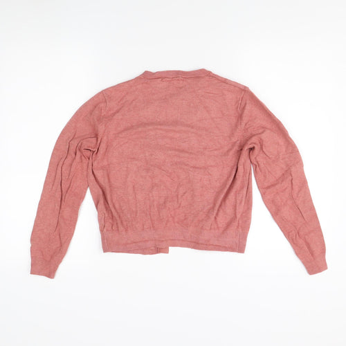 Marks and Spencer Women's Pink Cardigan Size 10
