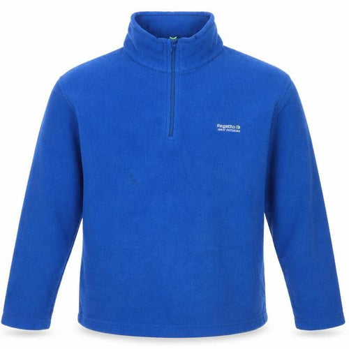 Regatta Men's Blue Fleece 1/4 Zip Sweatshirt M