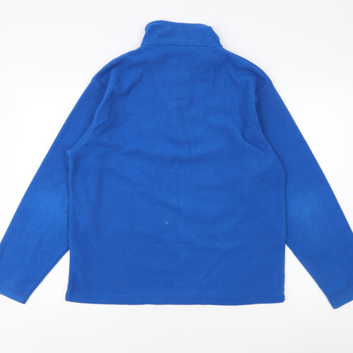 Regatta Men's Blue Fleece 1/4 Zip Sweatshirt M
