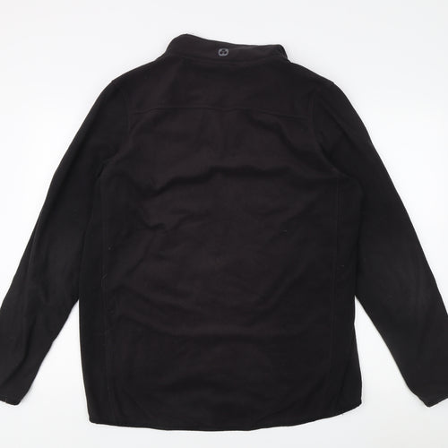 TOG24 Men's Black XL Fleece Jacket Outdoor