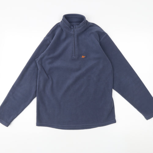 Quechua Teens Blue Pullover Sweatshirt Size 12