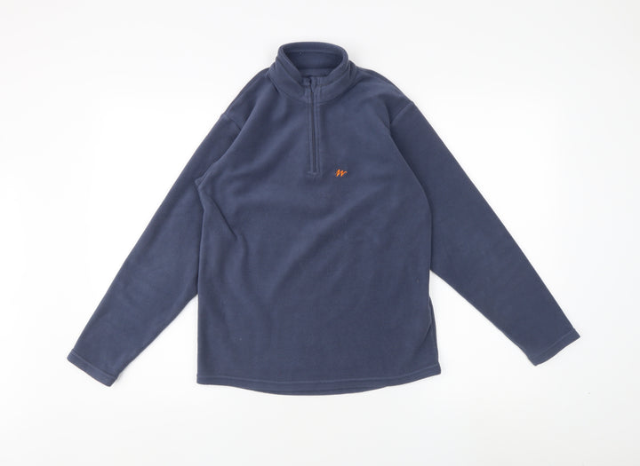 Quechua Teens Blue Pullover Sweatshirt Size 12