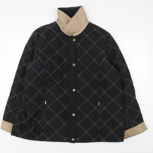 Windsmoor Unisex Black Quilted Jacket L+