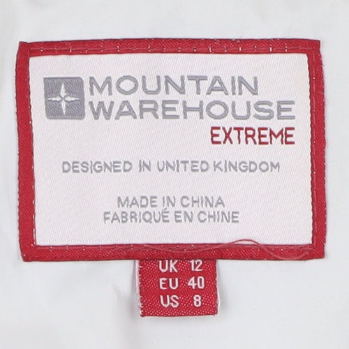 Mountain Warehouse Women's Grey Puffer Jacket Size 12