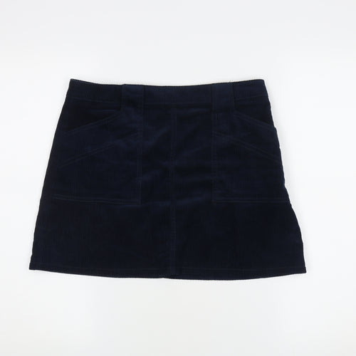 BDG Women's Blue Corduroy Skirt, M, Casual Style