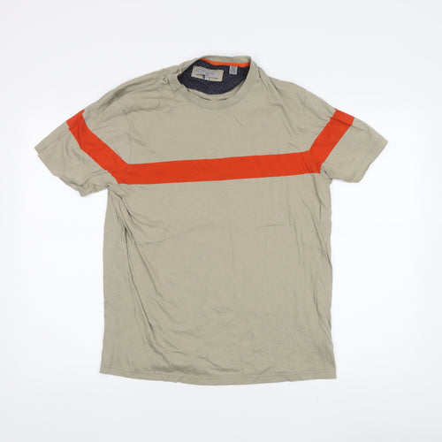 Ted Baker Women's Beige Crew Neck T-Shirt, Size L