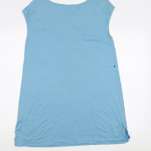 Boden Women's Blue Sleeveless T-Shirt, Medium, Casual