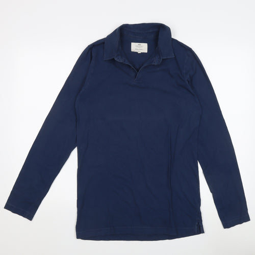 Hawes & Curtis Men's Blue Slim Fit Casual Shirt