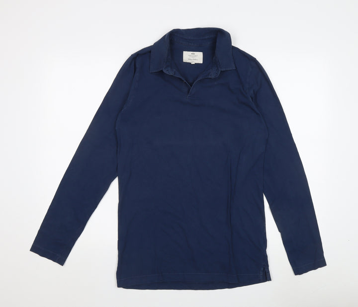 Hawes & Curtis Men's Blue Slim Fit Casual Shirt