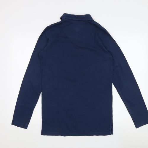 Hawes & Curtis Men's Blue Slim Fit Casual Shirt