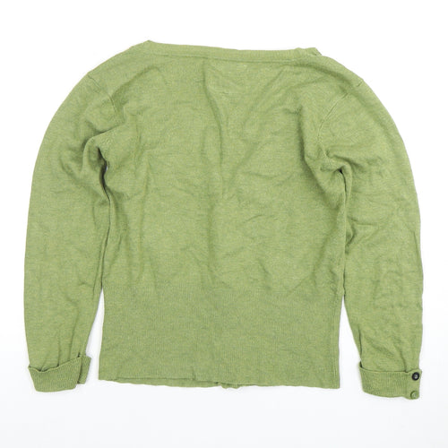 Mistral Women's Green Cardigan Size 10 with Buttons
