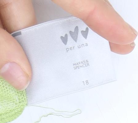 Marks & Spencer Green Floral Mesh Top Size 18