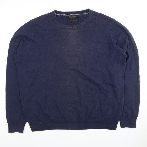 Austin Reed Men’s Blue Crew Neck Pullover Medium