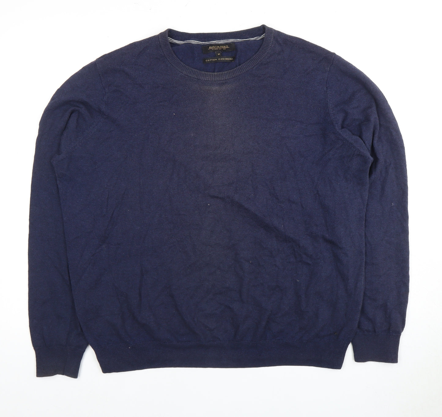 Austin Reed Men’s Blue Crew Neck Pullover Medium