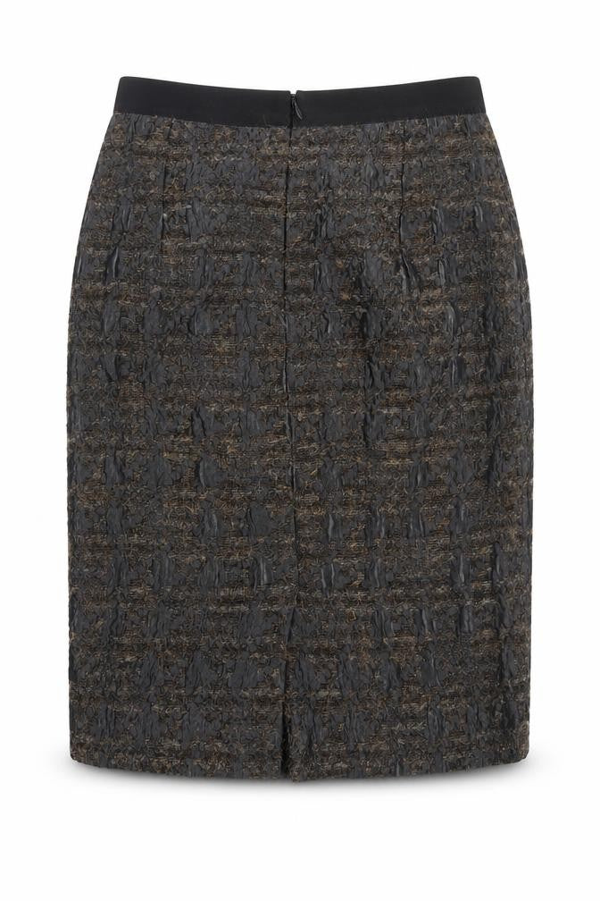 Front view of Jigsaw Women's Black Pencil Skirt, size 12