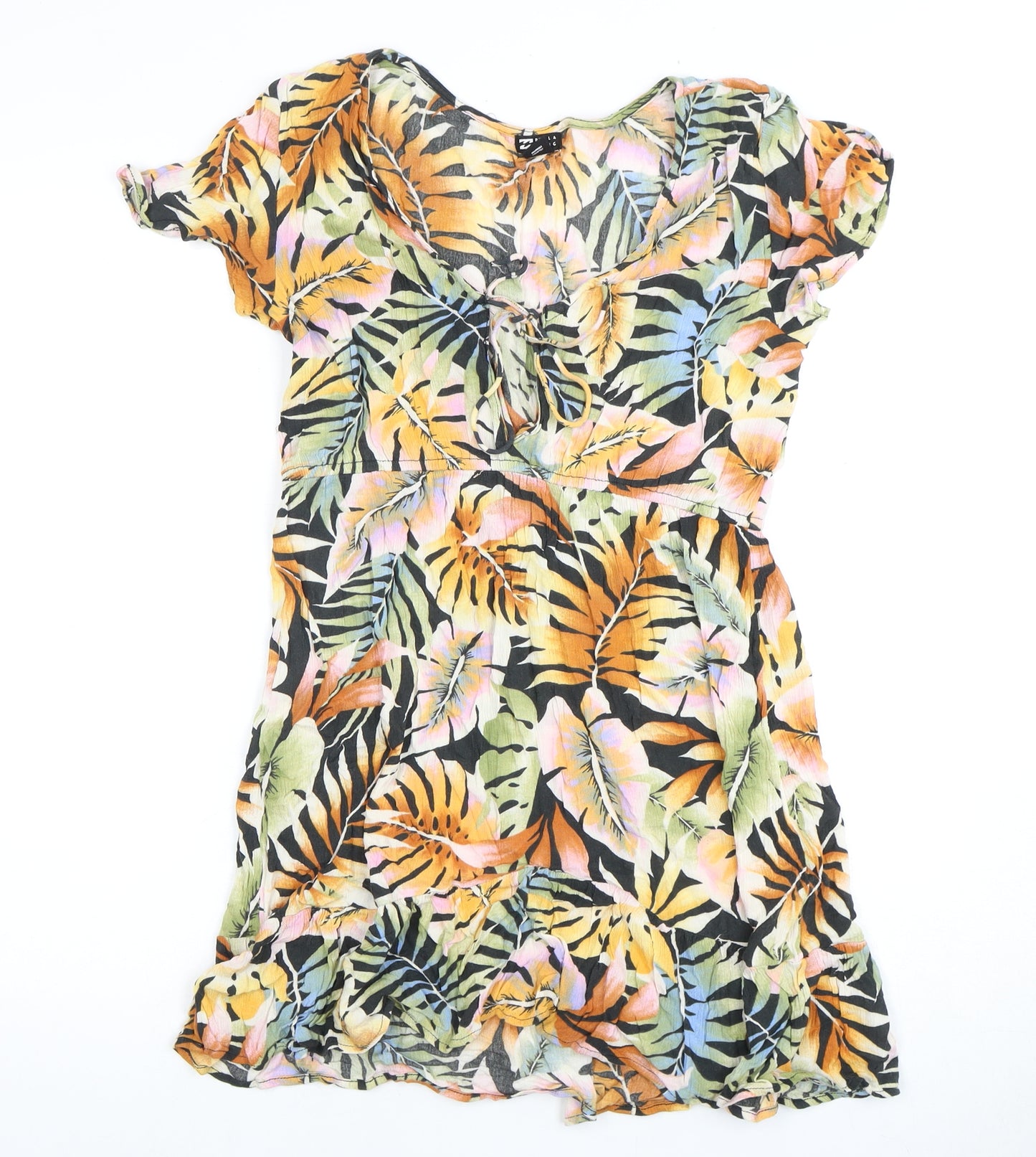 Billabong Women's Multicoloured A-Line Casual Dress S