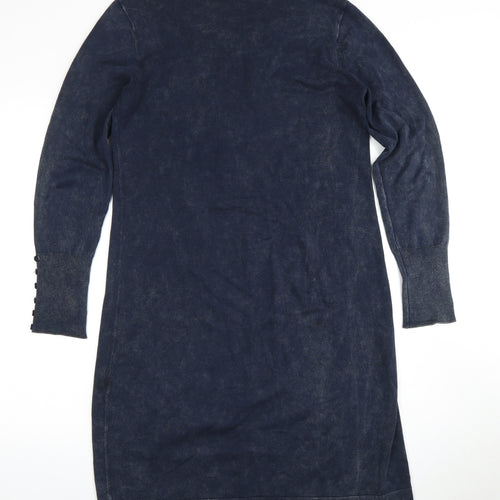 Yest Women's Blue Long Sleeve Dress Size 10