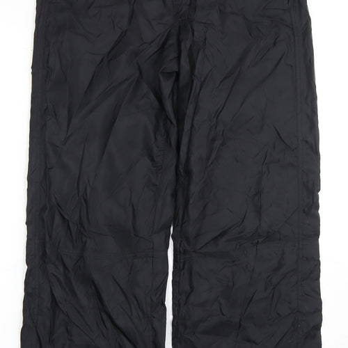 GAP Women's Black Windbreaker Trousers, M, Winter Casual