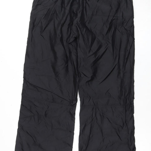 GAP Women's Black Windbreaker Trousers, M, Winter Casual