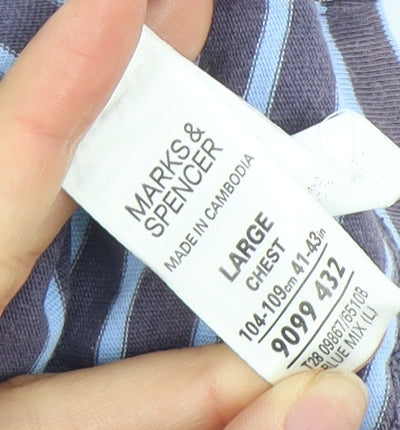 Marks and Spencer Men's Multicoloured L Polo Shirt