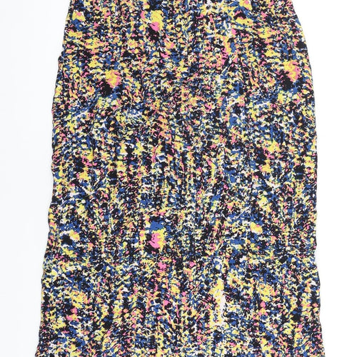 Hush Women's Multicoloured Geometric Skirt