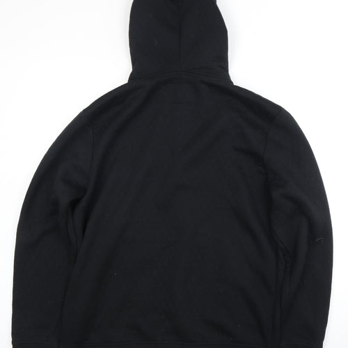 Jack & Jones Men's Black XL Full Zip Hoodie
