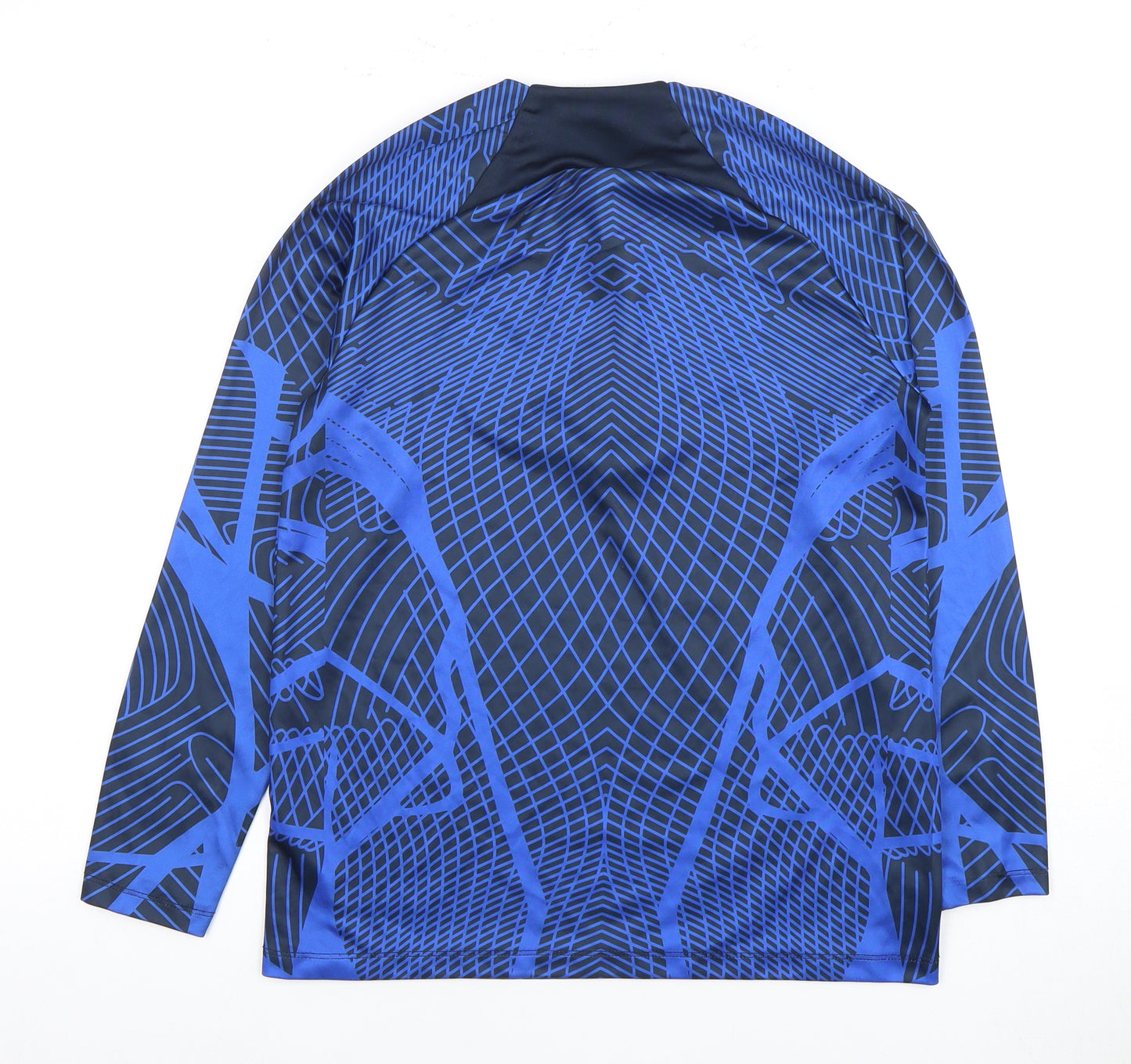 Nike Boys' Blue Football Pullover, 16 Years, Sports Style