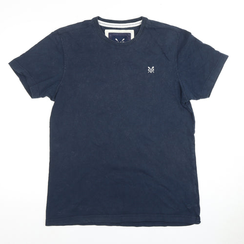 Crew Clothing Co. Men's Blue M Logo T-Shirt